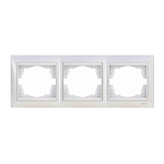 Рамка 3-м белая "LEDARD Novus" 