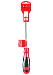 Отвертка с магнитным наконечником SL6, 257мм P.I.T. HSDR01-1506