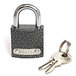 замок Навесной МВС -124 (01-38) APECS, английский, 3 ключа, автомат