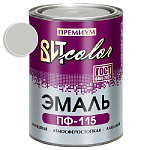 Эмаль серая ПФ 115 ГОСТ ВИТ color/ВИТ колор  0,8 кг.