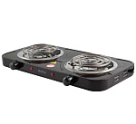 Плита эл. "ENERGY" EN-904В 2,0кВт/220 (тэн) чаша нерж. двухкомфор., черная