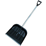 Лопата снеговая 460х400мм №2  морозостойкая, алюм. планка, алюм. чер. и V-ручка D-32