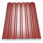 Профнастил С 8 1200(1150)х1700 мм. красное вино 3005