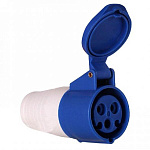 Розетка кабельная 32А 220В 2Р+PЕ IP44 EKF(223) ps-223-32-220