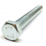 Болт шестигранный 10х180 мм. с полной резьбой 