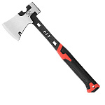 Топор универсальный P.I.T. DRUA HAXM01-0600 (600/1000г, 4в1, 360мм, кованый, сталь 45, PP+TPR)