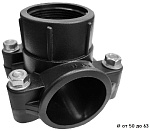 Седелка ПЭ с резьбовым отводом ф50х2" 