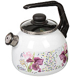 Чайник эмал. 3 л. со свистком 4с209я Мозаика