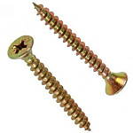 Саморез 5,0х50мм универсальный, желтый (30шт)