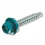 Саморез д/мет.черепицы 4,8х70мм (100шт) бирюза RAL5021