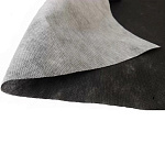 Укрывной материал АгроСпанбонд+  Мульча (пл. 80гр/м2) 1,6м (100 м.п.) ЧЕРНО-БЕЛЫЙ