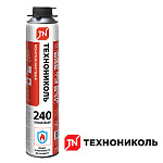 Пена монтажная проф. ТехноНИКОЛЬ 240 PROFESSIONAL 750мл огнестойкая