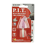 Шарошка абразивная конусная P.I.T. 25x30 мм, хвостовик 6 мм (APLS15-CR25)