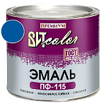 Эмаль синяя ПФ 115 ГОСТ ВИТ color/ВИТ колор  1.8 кг.