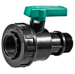 Кран шаровый 3/4" г/ш ПЭ