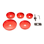 Набор коронок по дереву, 8шт Креост 