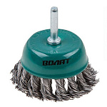 Щетка для дрели "чашка" косич. 75мм ВОЛАТ