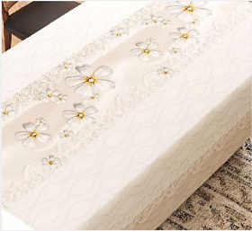 Клеенка TM HOZBAT "DEKORAMA"(DEKOR-LUX)  на нетканой  основе 1.4 * 20м GX-107А