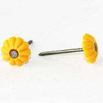 Гвозди  25х1,6 (50 шт) мебельные желтые