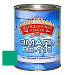 Эмаль бирюзовая ПФ 115   0,8 кг.