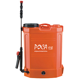 Опрыскиватель ранцевый на аккумуляторной батарее "Роса.12В" 12л.
