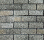 Плитка фасадная ТехноНИКОЛЬ HAUBERK Серо-бежевый кирпич (2м2) 