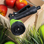 Пистолет для полива Grandy 6 режимов, быстросъемный JS-9136