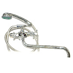 Смеситель д/ванны с длинным изливом L2611, хром