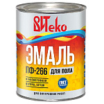 Эмаль д/пола красно-кор. ПФ 266 ВИТЕКО   0,8 кг.