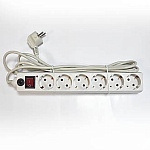 Удлинитель 6*3м BURO с/з ПВС 3*0,75