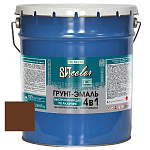 Грунт-эмаль  по ржавчине шоколад быстросохнущая ВИТ color 18 кг.