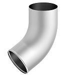 Колено сливное оцинк. @100