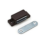 Магнит мебельный L-45 h-14 коричневый