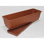 Ящик для цветов балконный 7,5л Классик 51см терракот