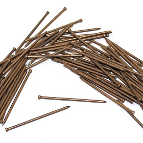 Гвозди  35х1,2 (90г) финишные бронзовые