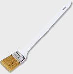 Кисть радиаторная DECOR 50х14мм, свет. смеш. ворс, 