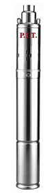 Насос скважинный PSW370-T (370Вт, напор 70м, произв-ть 16л/мин, нерж., терм. защ., винтовой)