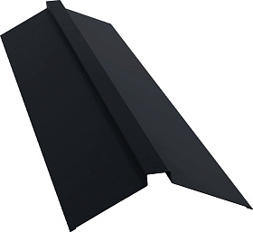 Конек фигурный 150х150х2000 графит RAL7024