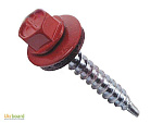 Саморез д/мет.черепицы 4,8х35 мм. (250 шт) вишня RAL3005 