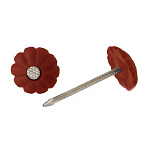 Гвозди  25х1,6 (50 шт) мебельные бордо