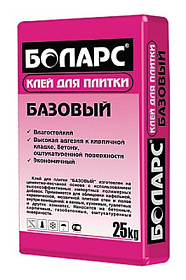 Клей БОЛАРС Базовый д/плитки 25 кг