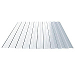 Профнастил С 8 1200(1150)х3000 мм. сигнально-белый RAL9003