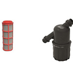 Фильтр пластиковый (Midi) резьбы 1.5"-сетчатый