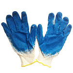 Перчатки х/б с винил. покрытием