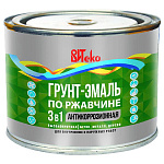Грунт-эмаль по ржавчине 3 в 1 зеленая ВИТЕКО  0,4 кг.