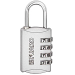 замок Навесной кодовый PLZ-28-04S CODE 4 диска