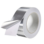 Скотч 50мм х 50м алюминиевый
