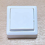 Выключатель 1 кл. белый ОП Хит 6А ВА16-131-б