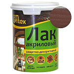 Лак защитно декоративный акриловый палисандр ВИТtex 0,9 кг.