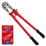Болторез P.I.T. ADVANCE HBOC01-0600 (длина 615мм, диаметр прутка 8мм, мягкие рукоятки, 2.3 кг)